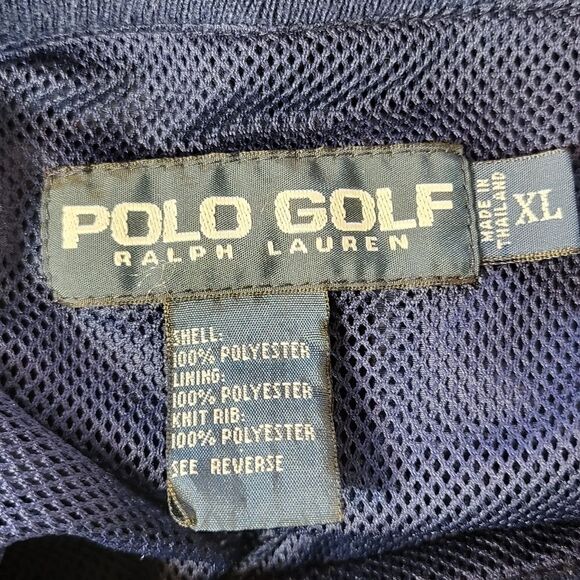 Ralph Lauren Men's Navy Blue Polo Golf Pullover Jacket - Picture 3 of 6